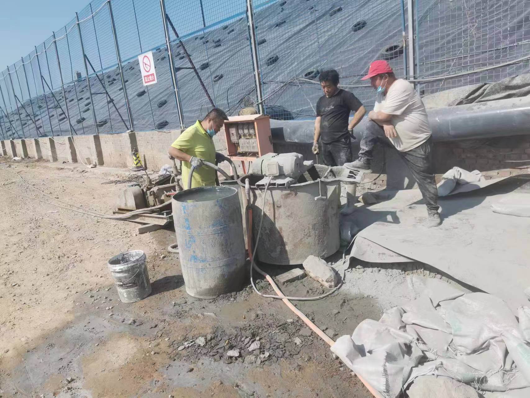 怀集袖阀管注浆